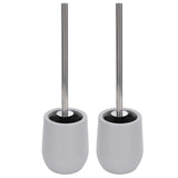 2sets Toilet Bowl Cleaner Brush Lockable Thread Convenient Practical Efficient Safe Reliable Durable V1294-YM0715-3112210116311