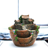 Plants Pot Succulent Plants Pot with Sweet House Flower Basket Planter Pot Garden Decoration V1294-YM0721-10192840
