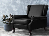 Artiss Recliner Armchair Black Faux Leather Domini RECLINER-A6-BK