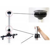 Heavy Duty Aluminum Alloy 2 Bike Bicycle Hanger Parking Rack Storage Stand To 4M V610-CYC-ALUBIKRAC-4M