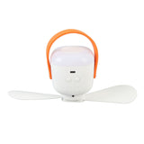 Ceiling Fan Built in Light USB Rechargeable 4 Adjustable Wind Speed Portable Tent Canopy Fan for V1294-YM0901-3113250026111