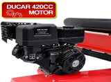 Yukon 60 Tonne Petrol Hydraulic Log Splitter 420cc Vertical and Horizontal LOG-PTR-060
