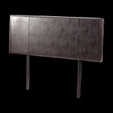 PU Leather Double Bed Headboard Bedhead - Brown V63-768105