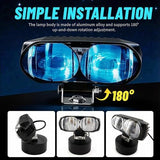 LED Forklift Safety Light, Blue Light for Marking Boundaries, Aluminum housing, Suitable for V1107-148-17800-BLU-1PACK