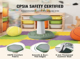 Kids Wobble Chair Active Chair with Sponge Cushion, Wobble Stool Improves Focus, Posture and Calm V952-PHZDZYJCKLSXJONR9V0
