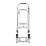 2 in 1 Hand Truck, 453.6 kg Load Capacity for 4-Wheel Mode, Convertible Hand Truck Dolly with V952-DGNSTHC1000BE9U5L001V0