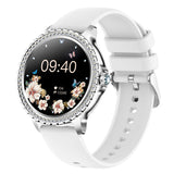 Elegant Women's Smartwatch,HD Touchscreen, Bluetooth Calls, Health Monitoring V888-ELOSUNG25993