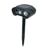 Solar Powered Animal Repeller Ultrasonic Mouse Repeller with 3 Gears Function for Outdoor Garden V1294-YM0710-3113210136411