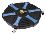 16 Inch Pressure Washer Surface Cleaner 3 Wheels 3600PSI Stainless Steel Power Washer Accessory V1294-YM0901-3111240004011