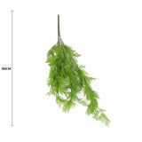 80cm Hanging Fresh Green Dense Maiden Hair Fern Bush UV Resistant V637-DP8880006
