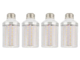 4Pcs E27 LED Corn Bulb 3500LM 2835 Light Bulbs for Indoor Chandelier Table Lamp 85-265V V1294-YM0901-3119210136713