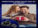 19 mm Harmonic Balancer Socket & 50mm Crankshaft Crank Pulley Wrench Holder Tool Removal Holding V1258-DP02-WO-217