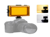 1800Lm Led Studio Light For Vlogging & Photography With Magnet Filters - Canon / Nikon Dslr PRL-6904UP