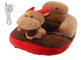 Baby Seat Sofa Soft Plush Comfortable Adjustable Angles Bluetooth Function Baby Sitting V1294-YM0901-3116240002012