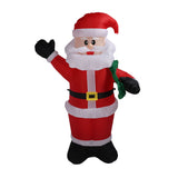Blow Up Father Christmas Lighted 1.8m Polyester Fiber Inflatable Father Christmas for Event Venue V1294-YM0901-3115230107212