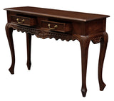 Seine 2 Drawer Carved Sofa Table V199-ST002CVM