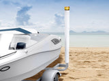 Boat Trailer Guide, 1670mm with LED Light Trailer Guide Poles, 2PCS High-Hardness Steel Guide-Ons, V952-CTCDGDLXBS60WOR5F001Y3