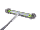 Swimming Pool Brush with Pole Round Scrub Brushes Pool Wall Tile Brush for Home Hotel Green V1294-YM0901-3111260006012
