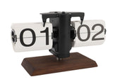 Flip Desk Clock Retro Large Number Mechanical Automatic Flip Clock for Living Room Home Office V1294-YM0901-3115250023911