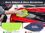 Grey Microfiber Cleaning Cloth -Pack of 12 Microfiber Cleaning Cloth Bulk, 100 Pack Shop Towels, V1258-DP02-C-999