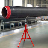 VEVOR V Head Pipe Stand Adjustable Height 28-52 Inch, Pipe Jack Stands 2500 LB. Capacity,Folding V952-GJ1107GJ000000001V0