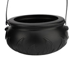 Witch Cauldron Set 3 Candy Serving Bowls Plastic Witch Cauldron On Rack Party Decoration V1294-YM0901-3118240197211
