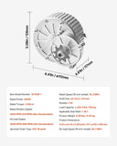 VEVOR 450W Electric Brushed DC Motor Kit 36V 3000rpm Motor with Speed Controller V952-ZLYSDJTJ450WPSXIWV9