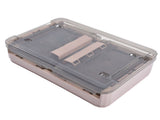 Stackable Storage Bin 35L Pink Double Door 4 Wheel Foldable Stackable Storage Box for Office Home V1294-YM0523-3117220007811