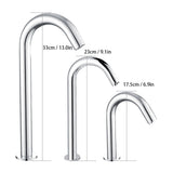 G1/2in Thread Automatic Induction Sensor Water Faucet Infrared Single Cold Tap with Control BoxShort V1294-YM0901-3112200050111