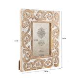 Handcrafted 5x7in 'Bold' Photoframe 29cm V637-53608PFR
