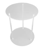 Clear Acrylic Plant Stand Round Top Corner Holder Planter Flower Pot Display Rack for Home Living V1294-YM0901-3115240041111