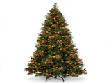 Christabelle 2.3m 7.5ft Deluxe Mountain Pine Christmas Tree Pre Lit Multi Function LED Artifici 112_SENDMP75
