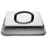 Heavy Duty Metal Griddle Lid Cover - 1 Set Cooking Accessory V1366-AZ2-W-21964