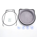 Cat Window Bed Hammock Window Mounted Cat Sunny Seat for Small Indoor Cat up to 28 lb with Suction V1370-AZ4-05940