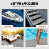 VEVOR Boat Flooring, EVA Foam Boat Decking 94.5" x 35.4", Non-Slip Self-Adhesive Flooring, 23.2 V952-CBZZFHPMDDHSS4TPHV0