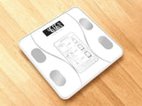 Smart Digital Bathroom Body Fat Scale 180KG Bluetooth Scales Weight -White V1263-JX-6708-1