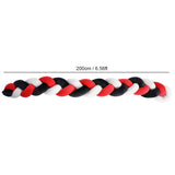 Baby Braided Crib Bumper Long Baby Nursery Cushion Knot Soft Snake Pillow V1294-YM0901-JY25517-02