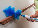 Hurricane 360 Electric Feather Spin Duster Feather Duster Adjustable Electric Dirt Dust Brush V1188-WTJ-SJH-1468
