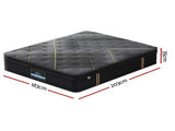 35cm Giselle Mattress King Bed Bamboo Pocket Firm Foam MATTRESS-E-MIDNIGHT-35-K