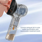 Electric Ear Wax Removal Irrigator Rechargeable Ear Cleaning Water Flush Device with Replaceable V1265-JK-34