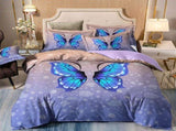 Butterfly Venetian Willow Quilt / Doona / Duvet Cover set V745-AQ044122K3