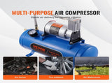 12V Air Compressor with Tank 1.6 Gallon/6 L, Train Horn Air Compressor, 120 psi Working Pressure V952-QLBCQGYYSJZCESCMXV9