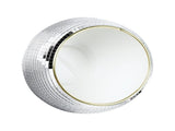 Ball Ice Bucket Plastic Beverage Tub Mirror Party Decor Bucket for Wine Cold Drinks Milky White Gold V1294-YM0710-3118230272711