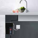 220V 5.5KW Mini Instant Electric Water Heater Tankless Shower Hot Water System Kitchen Black V1294-YM0901-JY21738-03