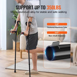 VEVOR Forearm Crutches 10-Level Height Adjustable Walking Crutches 1 Pair 350LBS V952-QBGZJBXPPYZSPRL1KV0