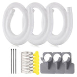 Pool Hoses for Above Ground Pools - 1.25In Diameter Pool Replacement Hose 59In Long Filter V1369-AZ3-W-11292