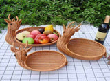 Simulation Rattan Woven Storage Fruit Animal Shape Storage Display V1294-YM0718-10118987