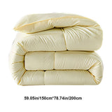 All Season Down Alternative Quilted Bed Quilt Lightweight and Breathable with Box Stitching Machine V1366-AZ2-W-14906