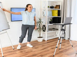 Universal Projector Tripod Laptop Floor Stand DJ Equipment Holder with Plate V767-M-KK050