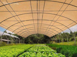 Instahut 50% Shade Cloth 3.66x20m Shadecloth Sail Heavy Duty Beige SH-CL-366X200-100-BE